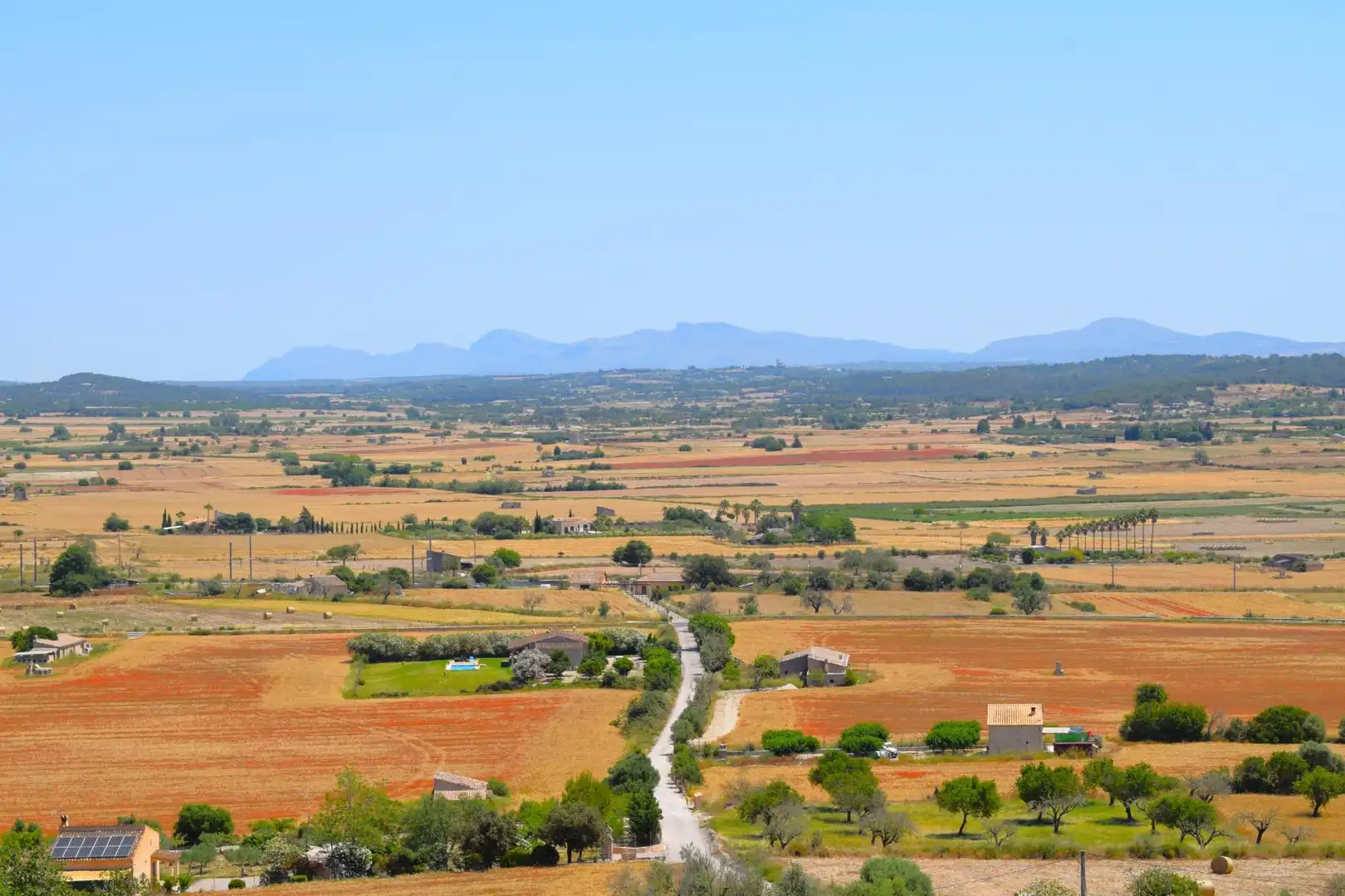 Exterior view of Country homes for rent in Sineu  with Air Conditioner, Private garden and Terrace
