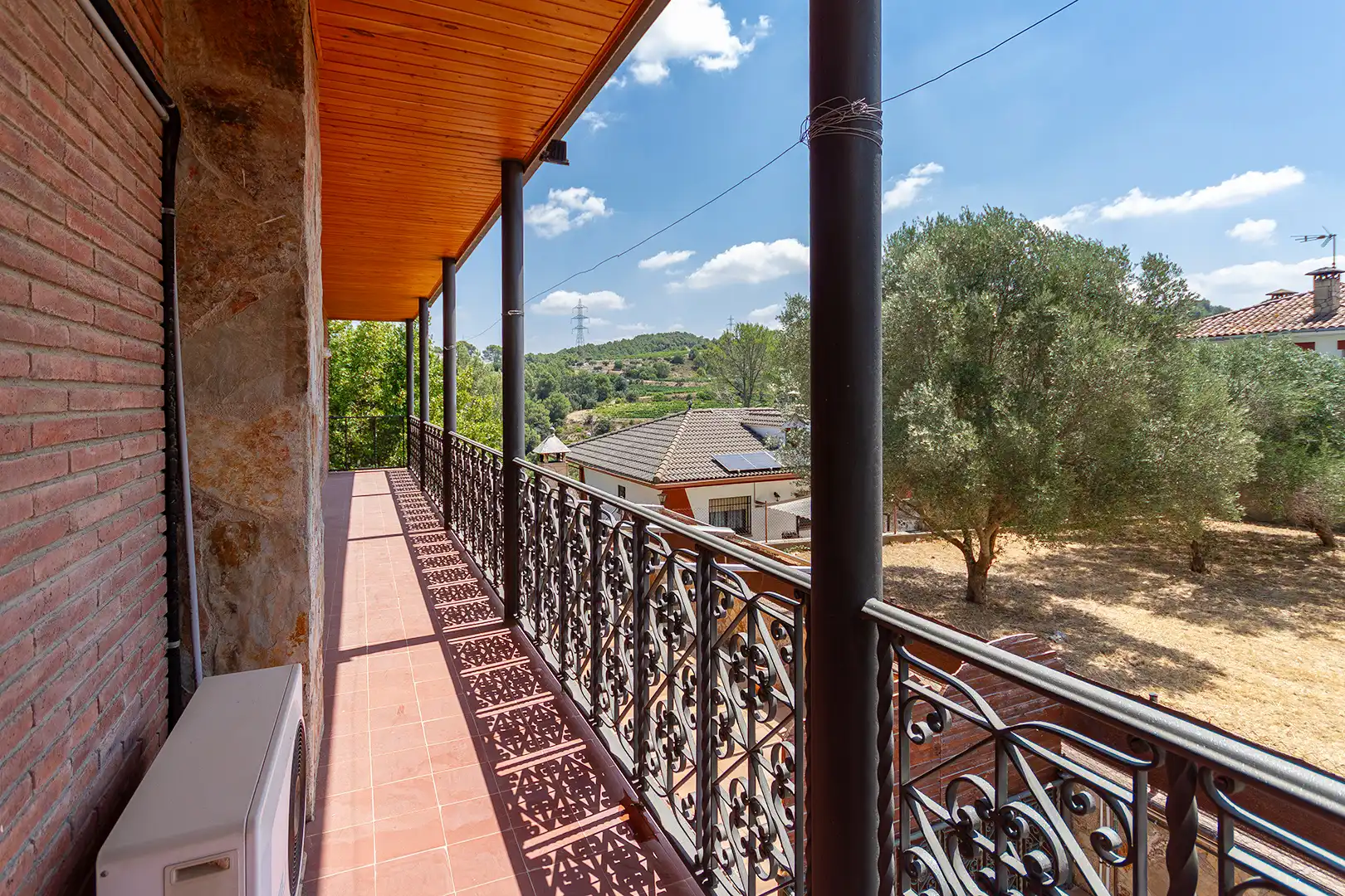 Terraza de Casa o chalet en venta en Masquefa con Aire acondicionado, Calefacción y Jardín privado