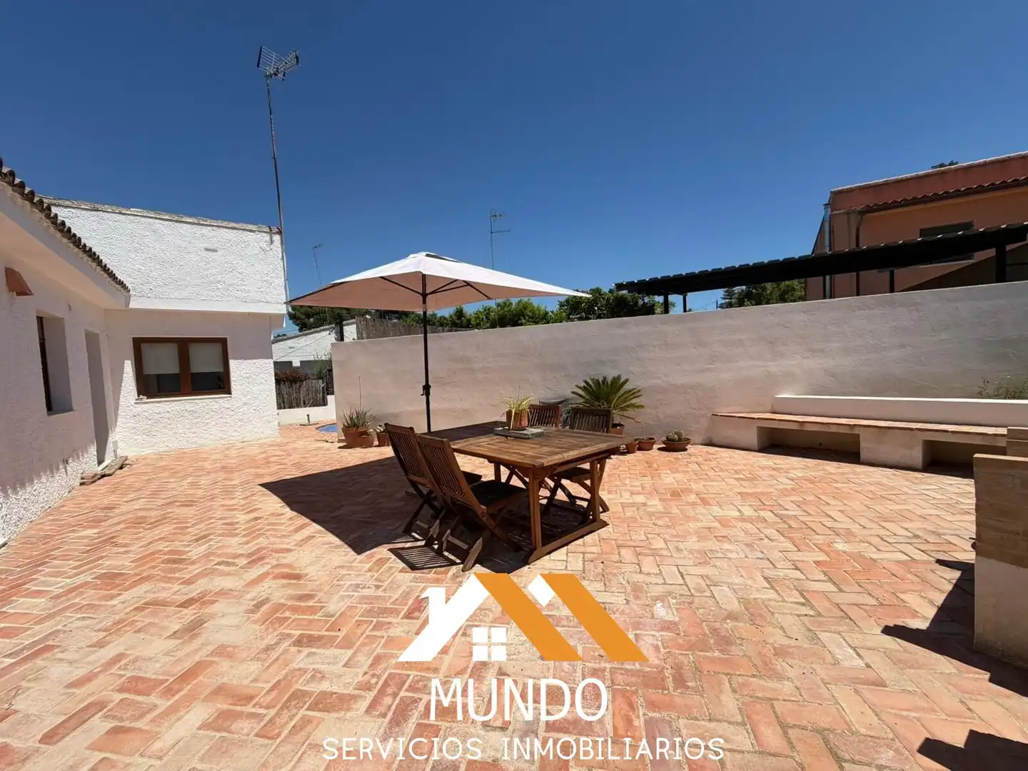 Terraza de Casa o chalet de alquiler en Paterna con Aire acondicionado, Terraza y Piscina