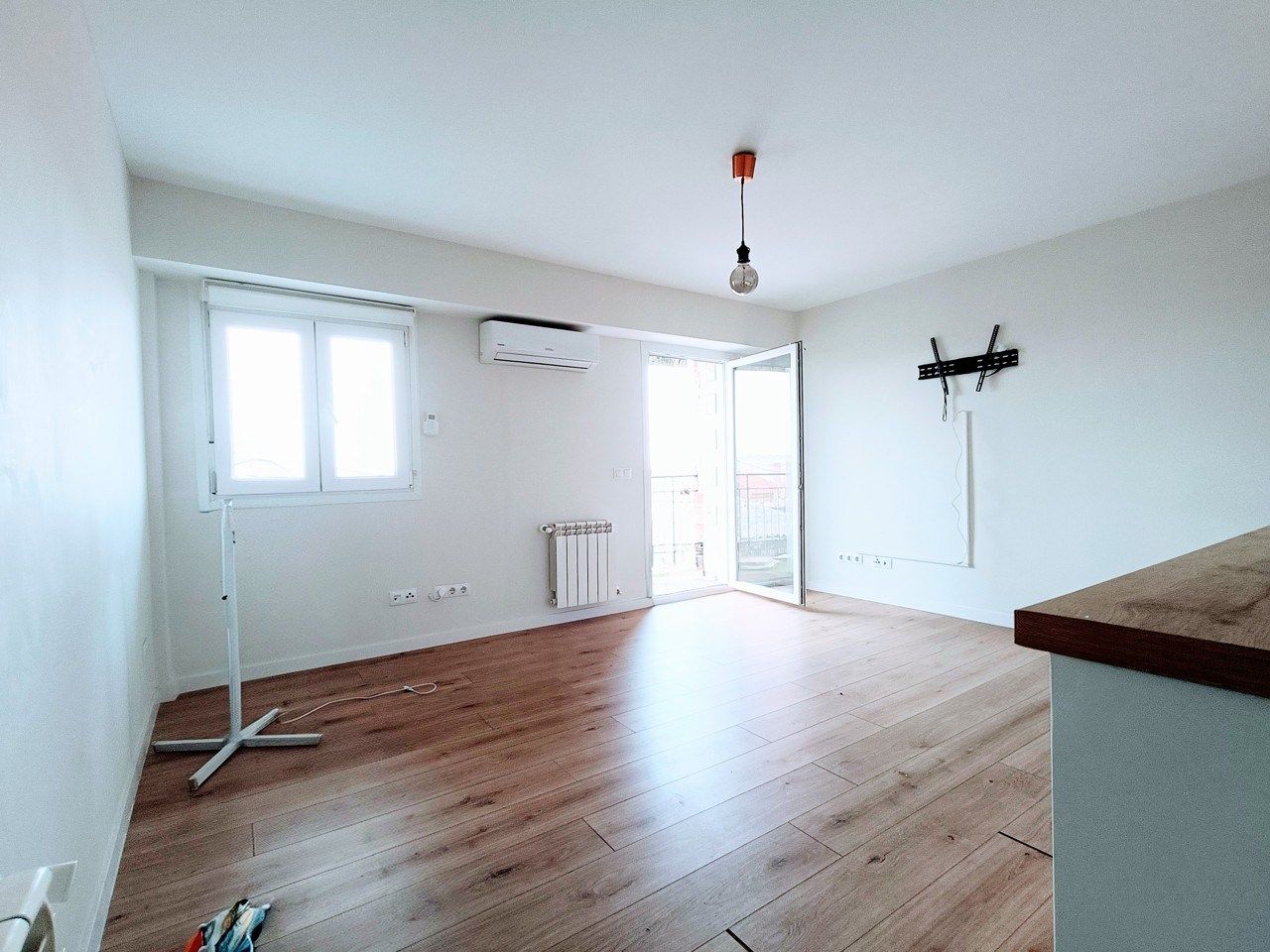 Sala de estar de Piso de alquiler en  Madrid Capital con Aire acondicionado, Calefacción y Terraza