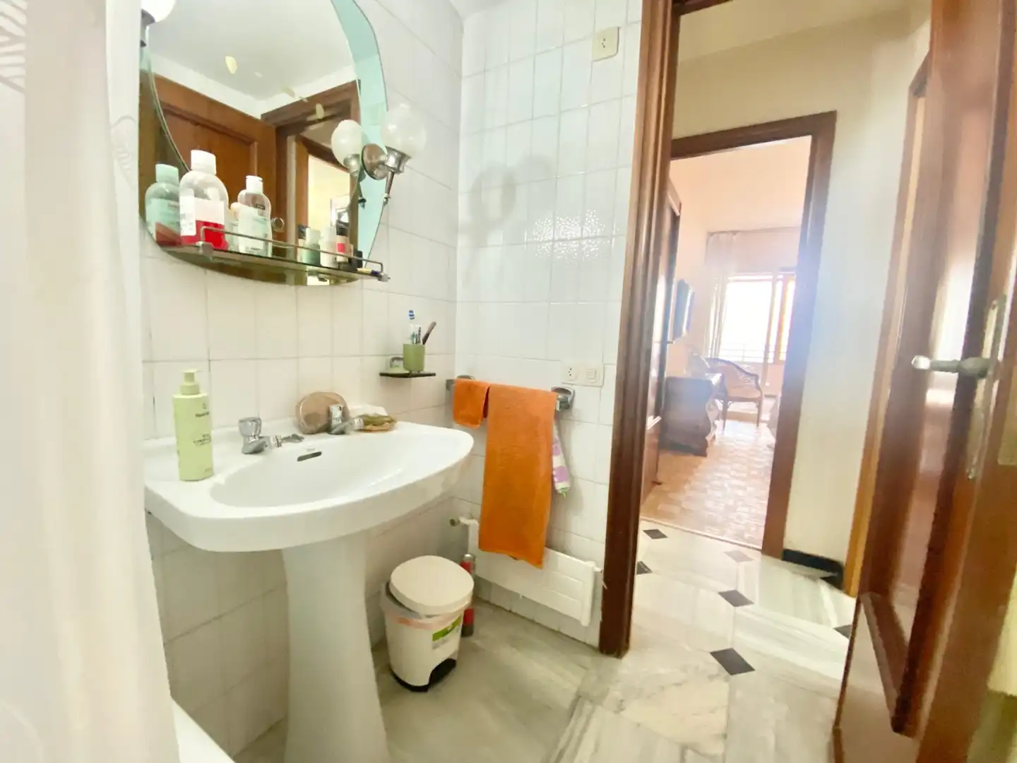 Bathroom of Apartments for rent in Benidorm  with Heating, Swimming Pool and Furnished