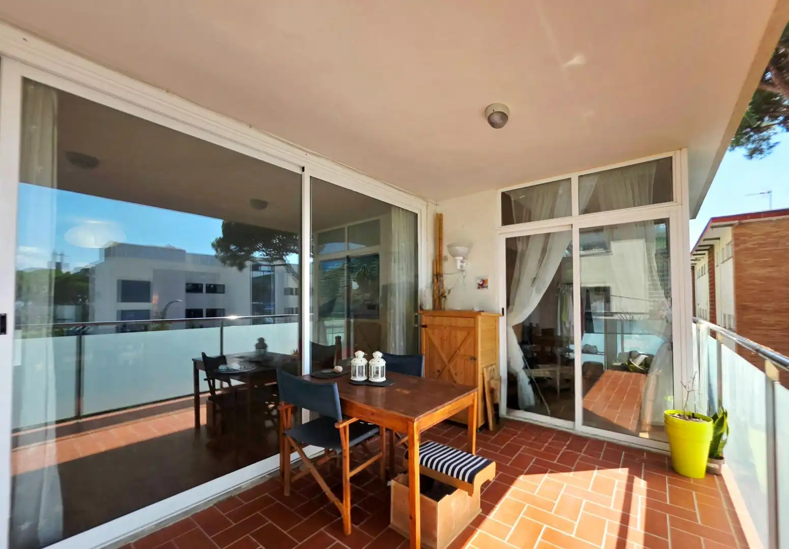 Terrace of Flat for sale in Castelldefels  with Heating, Parquet flooring and Terrace