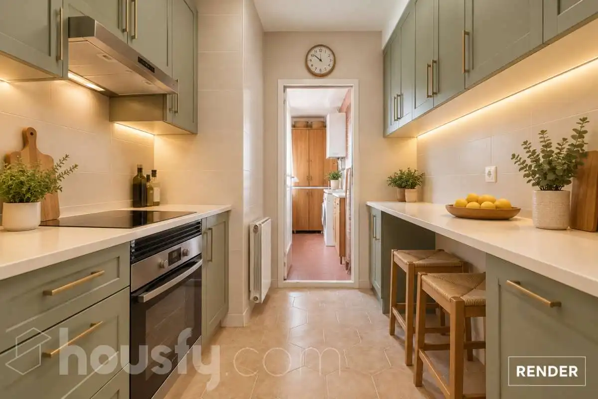 Cocina de Piso en venta en Carabanchel