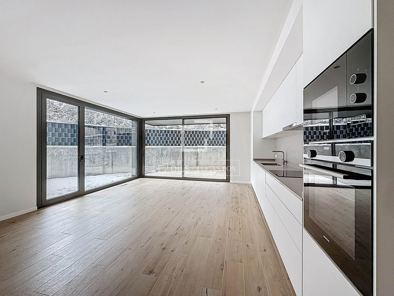 Cocina de Piso de alquiler en Bellver de Cerdanya con Calefacción, Jardín privado y Parquet