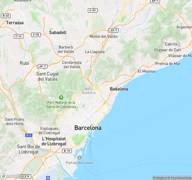 Vista exterior de Piso en venta en Barcelona