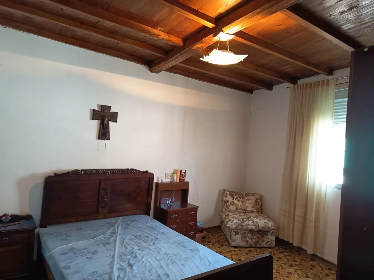 Sala de estar de Casa o chalet en venta en Sober con Jardín privado, Terraza y Amueblado