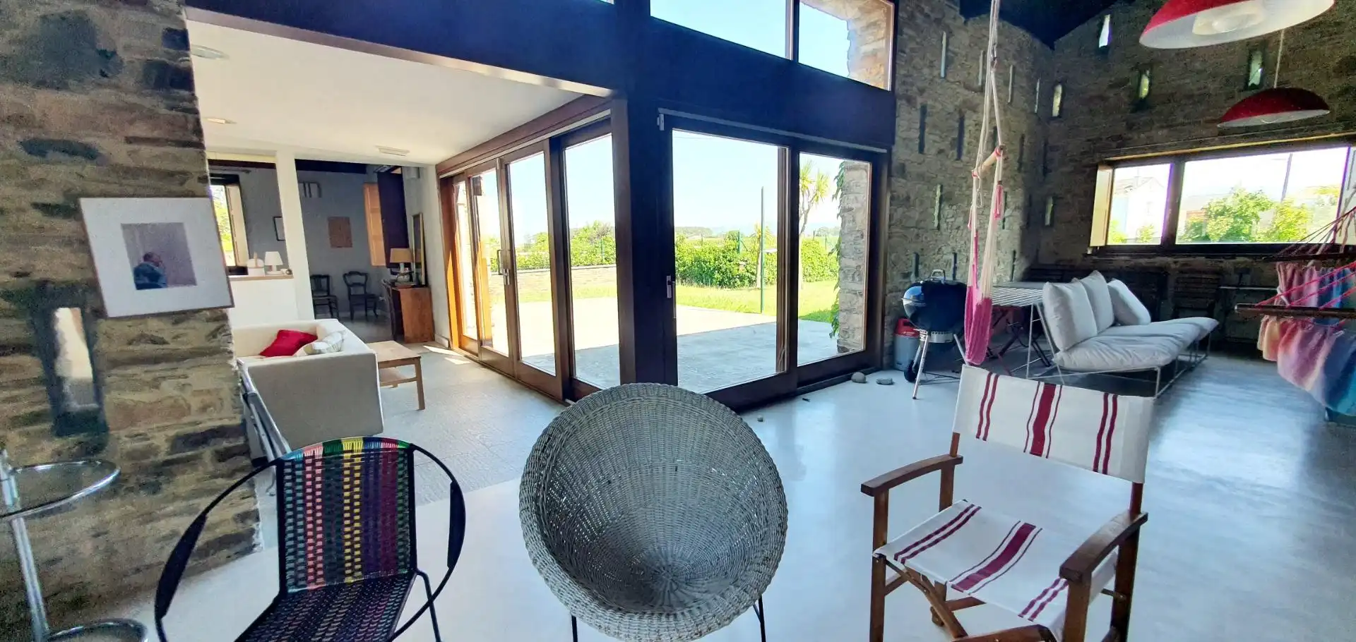 Sala d'estar de Casa o xalet en venda en Tapia de Casariego amb Calefacció, Jardí privat i Terrassa