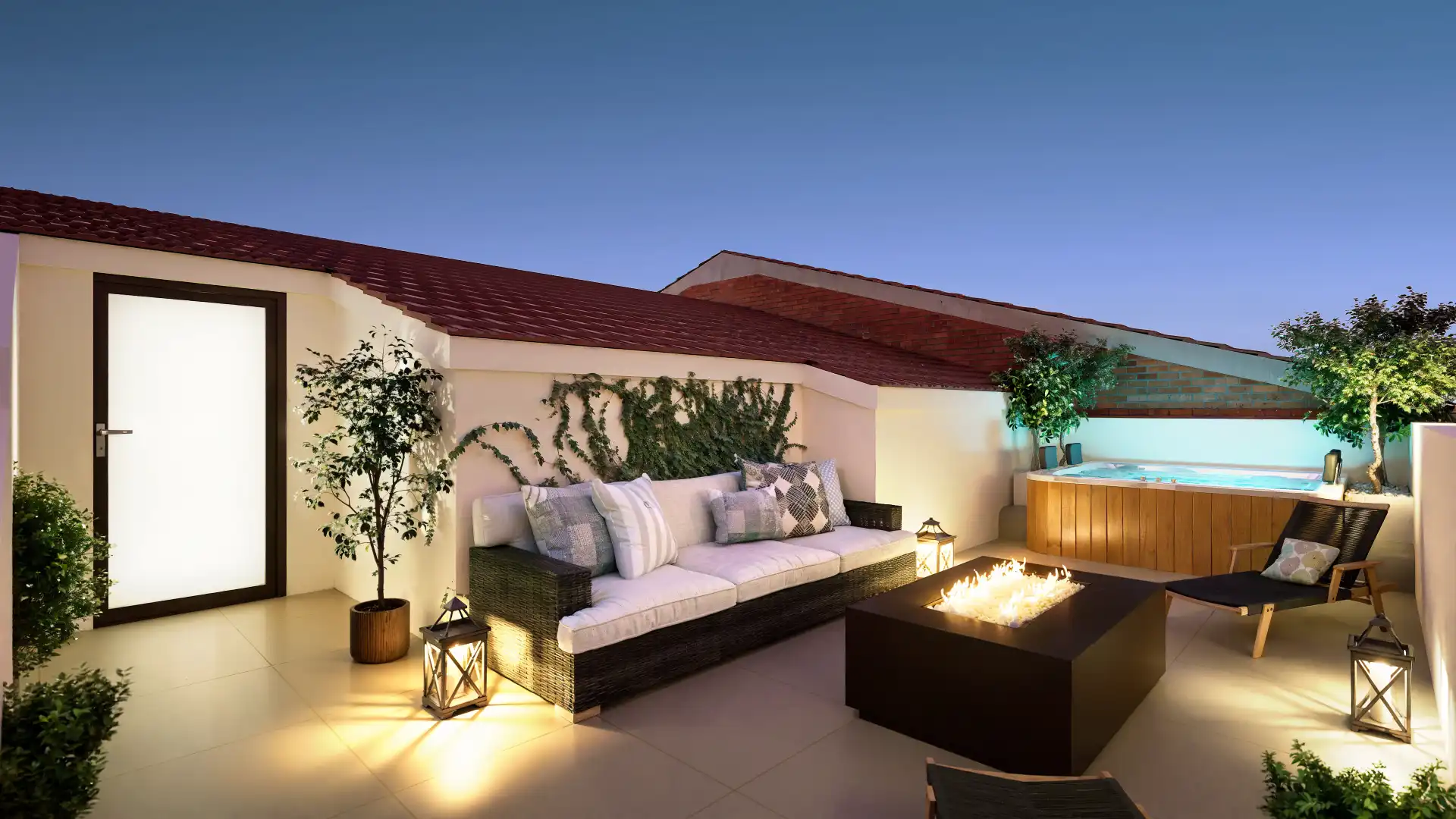 Terrace of Attic for sale in  Lleida Capital  with Air Conditioner, Heating and Parquet flooring