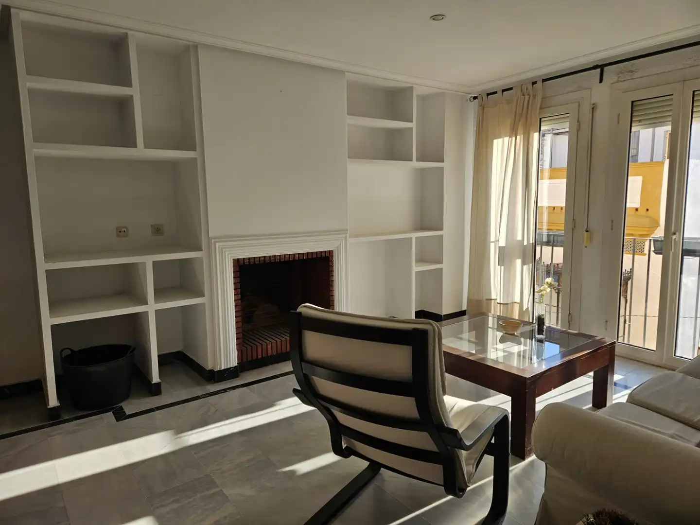 Living room of Flat for sale in San Juan de Aznalfarache  with Air Conditioner and Community pool