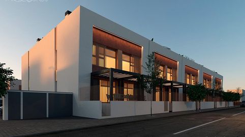 Chalets adosados con amplio solárium en Dolores