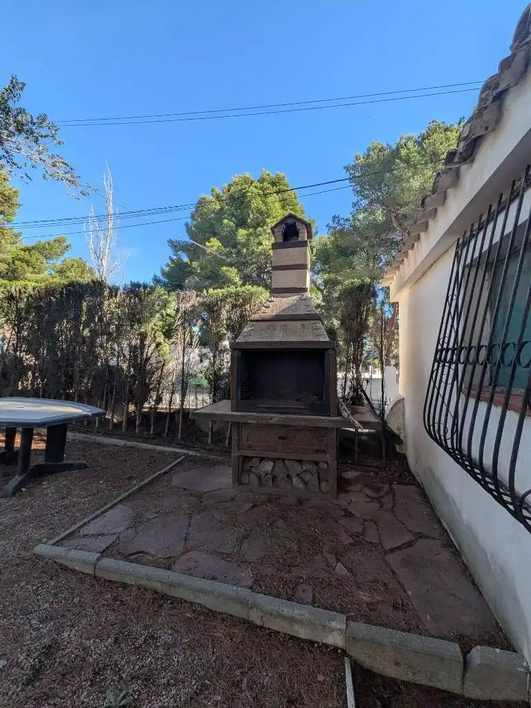 Garden of Houses for rent in Tibi  with Heating, Furnished and Internet