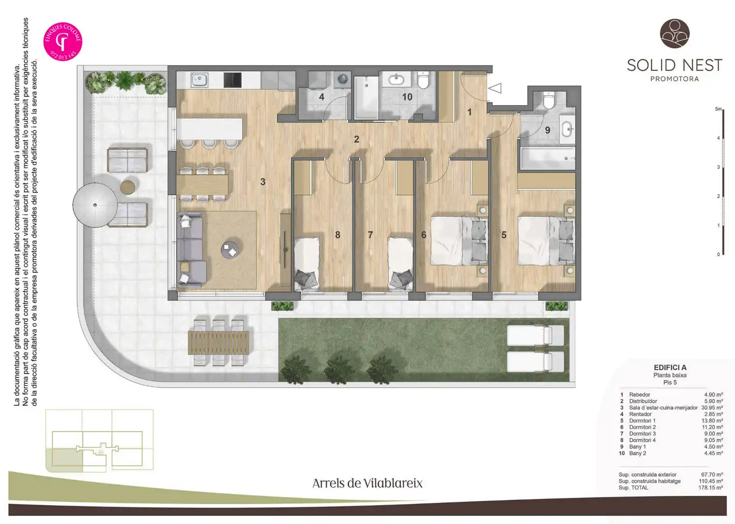 New build Ground floor with terrace for sale in Carrer Francesc Macià 13, imagen 29
