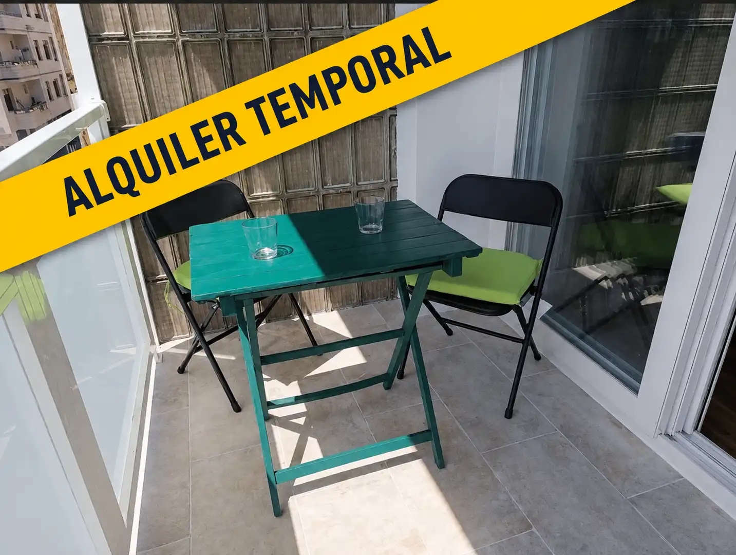 Terrace of Flat for rent in Getxo   with Heating, Terrace and Furnished