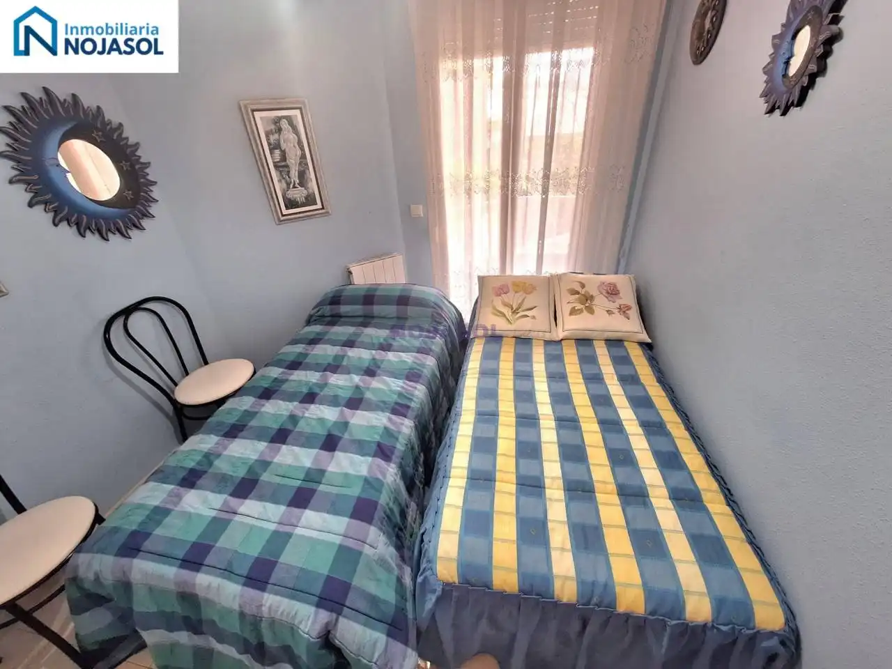 Habitación de Apartamento de alquiler en Noja con Calefacción, Jardín privado y Terraza