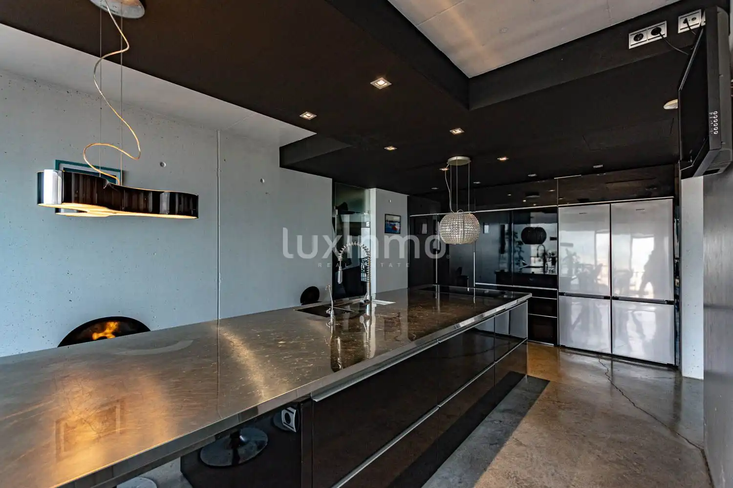 Cocina de Casa o chalet en venta en Benidorm con Aire acondicionado, Calefacción y Terraza