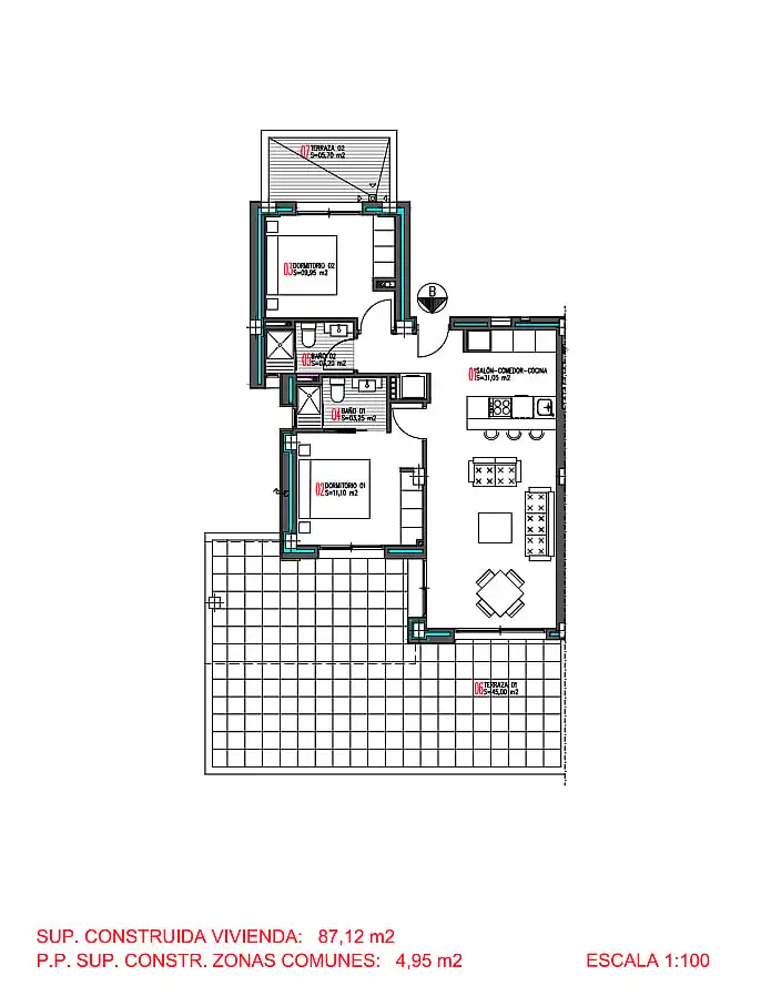 Apartamento con terraza en venta en Nueva Torrevieja - Aguas Nuevas, imagen 20