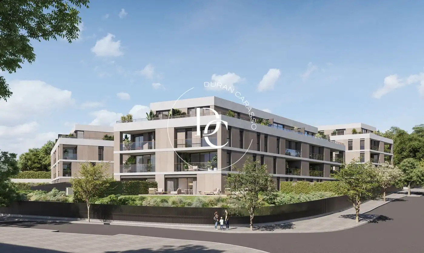 Vista exterior de Dúplex en venda en Sitges amb Jardí privat, Terrassa i Traster
