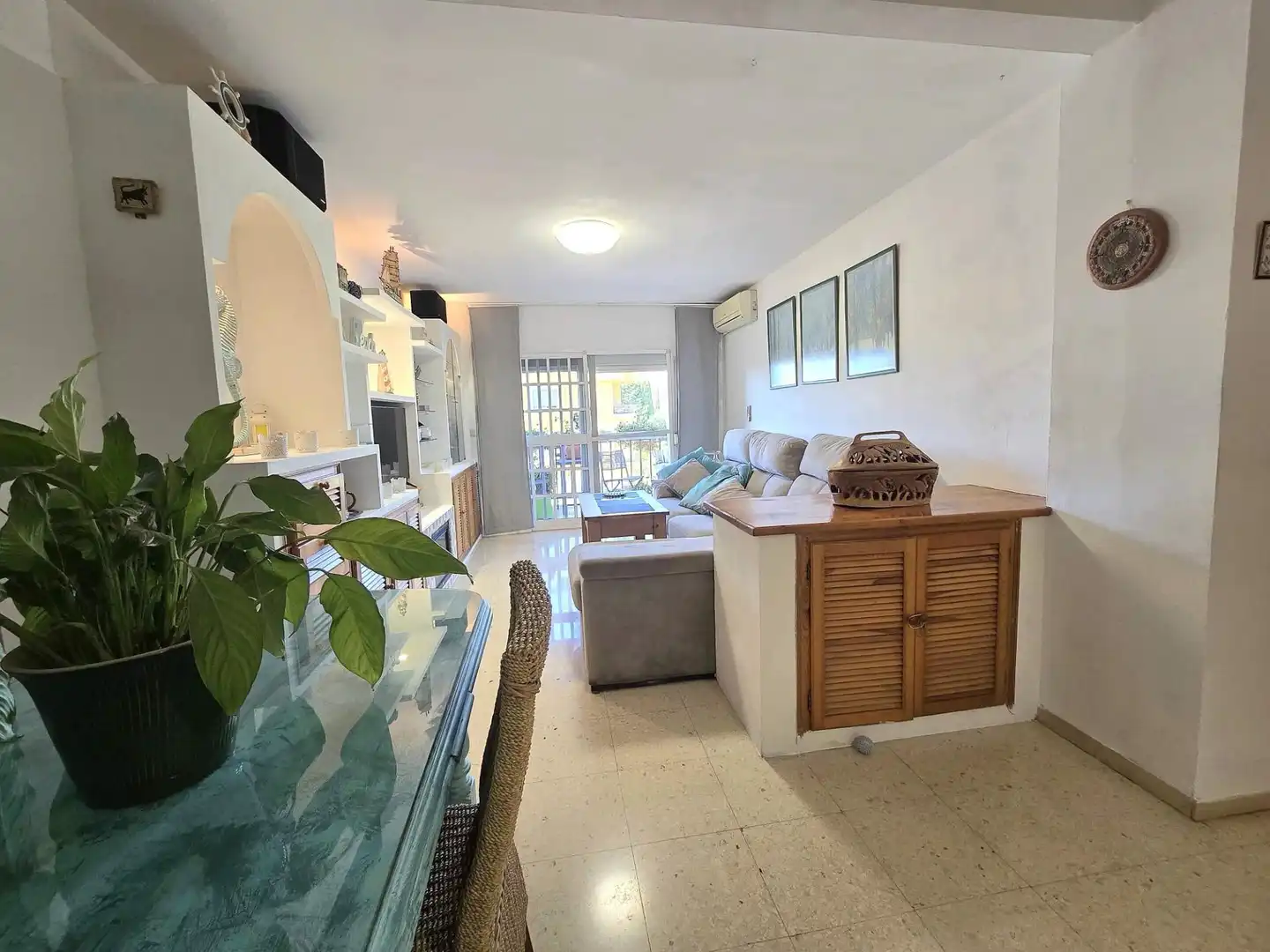 Living room of Flat for sale in Torremolinos  with Air Conditioner, Heating and Private garden