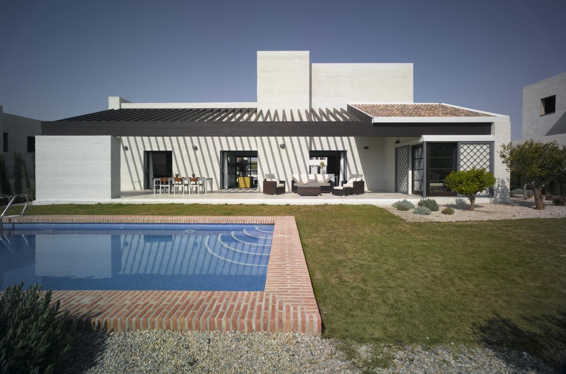 Vista exterior de Casa o xalet en venda en  Murcia Capital amb Aire condicionat, Calefacció i Jardí privat