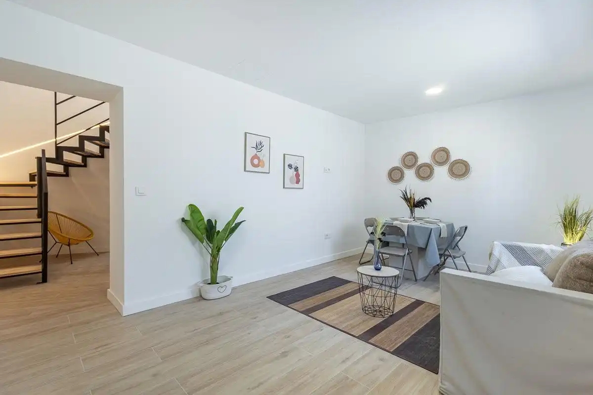 Sala de estar de Casa adosada en venta en Chauchina con Terraza y Balcón