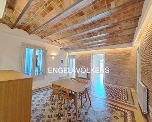 Dining room of Apartment to rent in  Barcelona Capital  with Air Conditioner, Heating and Balcony