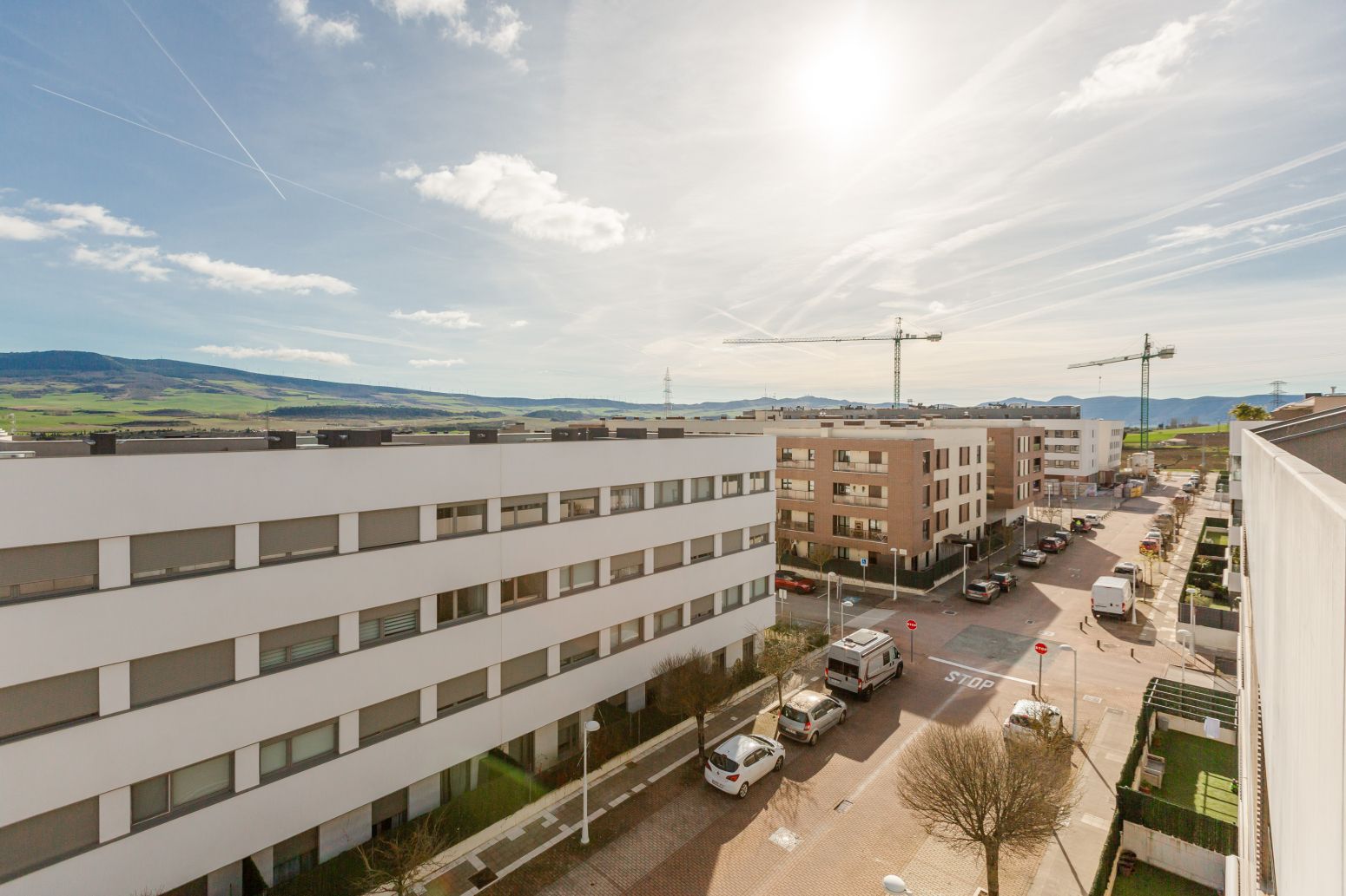 Exterior view of Attic for sale in Zizur Mayor / Zizur Nagusia  with Air Conditioner, Heating and Private garden