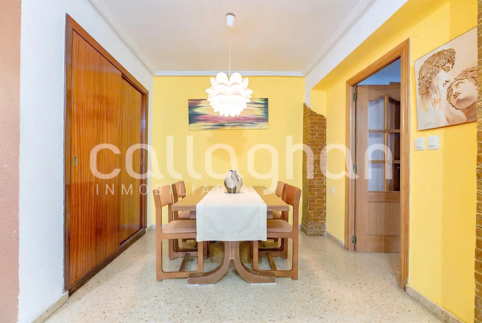 Comedor de Piso en venta en Valencia con Balcón