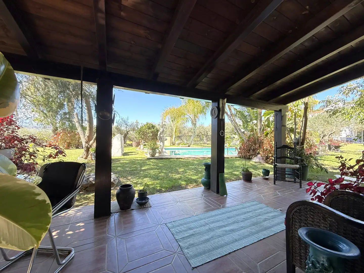 Jardín de Casa o chalet en venta en Coín con Aire acondicionado, Calefacción y Jardín privado