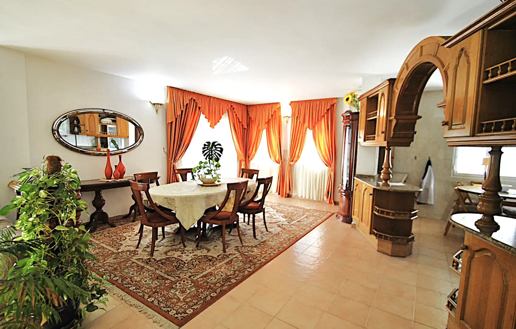 Dining room of Houses for sale in Fuengirola  with Air Conditioner, Private garden and Terrace
