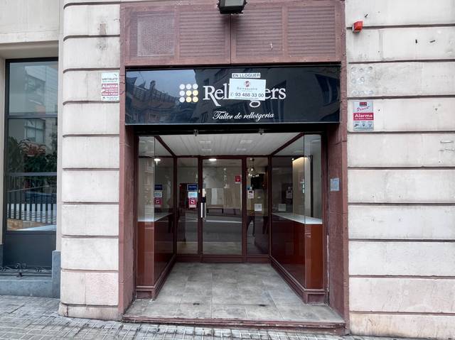 Local comercial en Alquiler en Carrer de Benet Mateu, 62 en Sarrià
