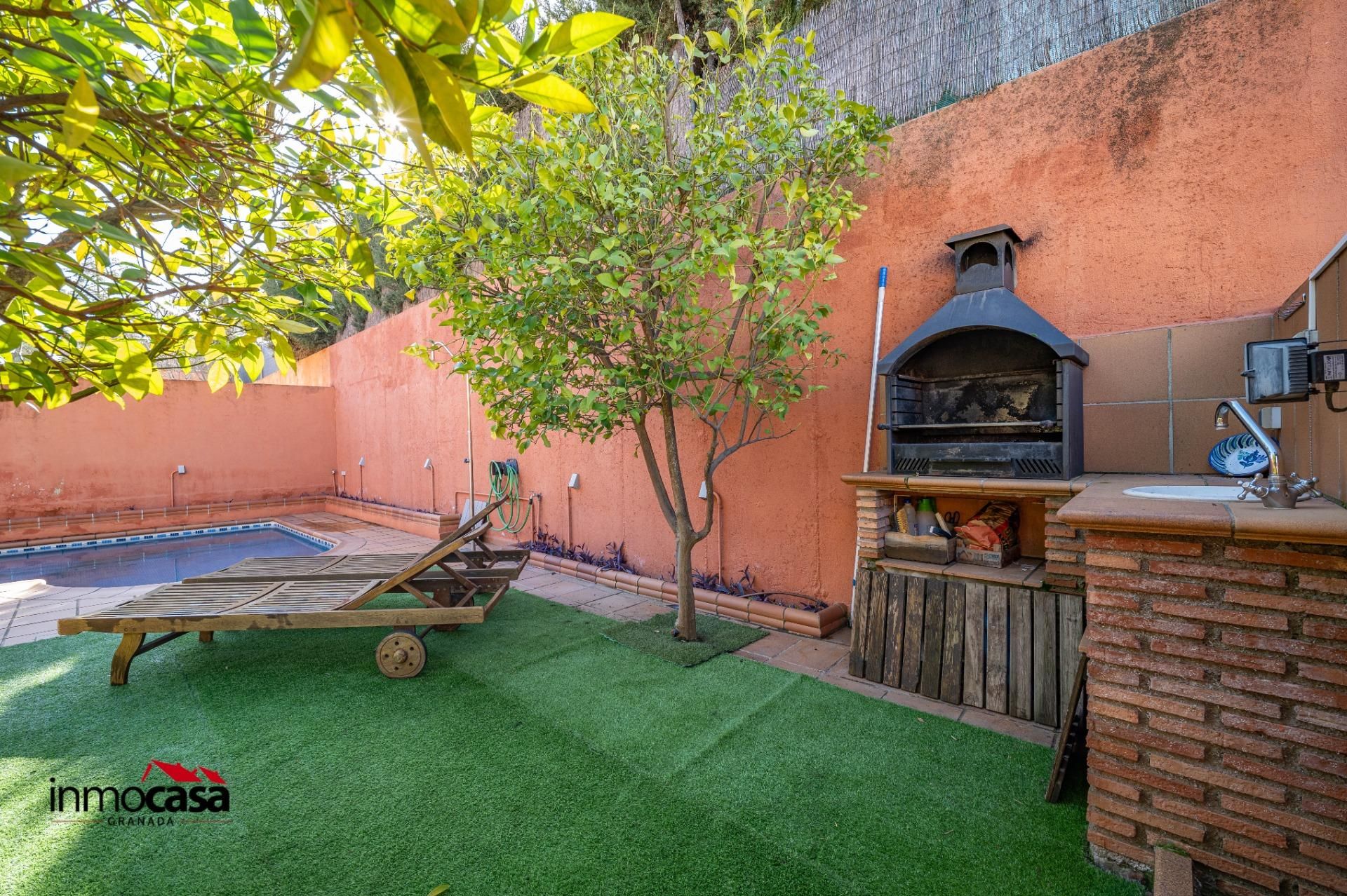 Garden of Houses for sale in La Zubia  with Private garden, Terrace and Swimming Pool