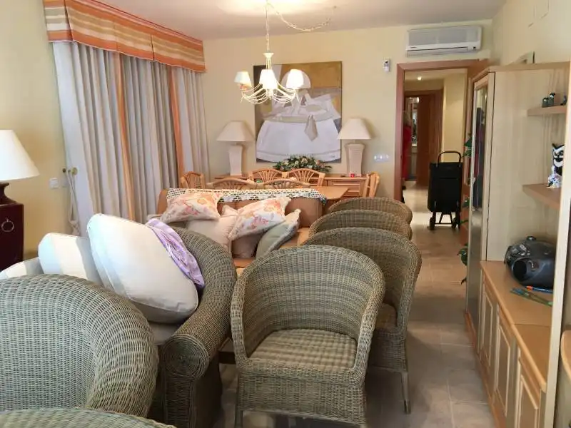 Comedor de Apartamento en venta en Oropesa del Mar / Orpesa con Aire acondicionado, Terraza y Trastero