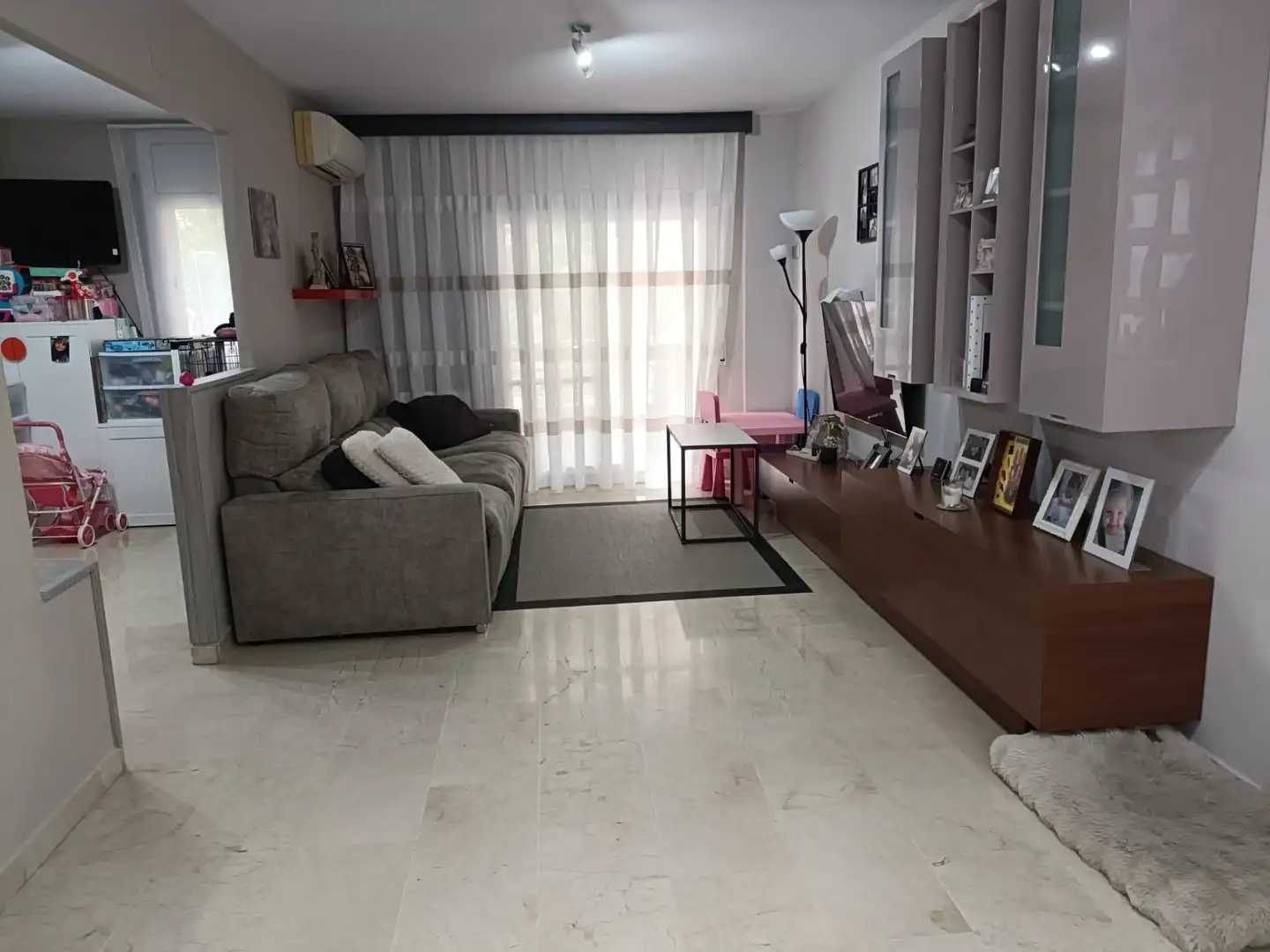 Sala d'estar de Àtic en venda en Rubí amb Aire condicionat, Calefacció i Balcó