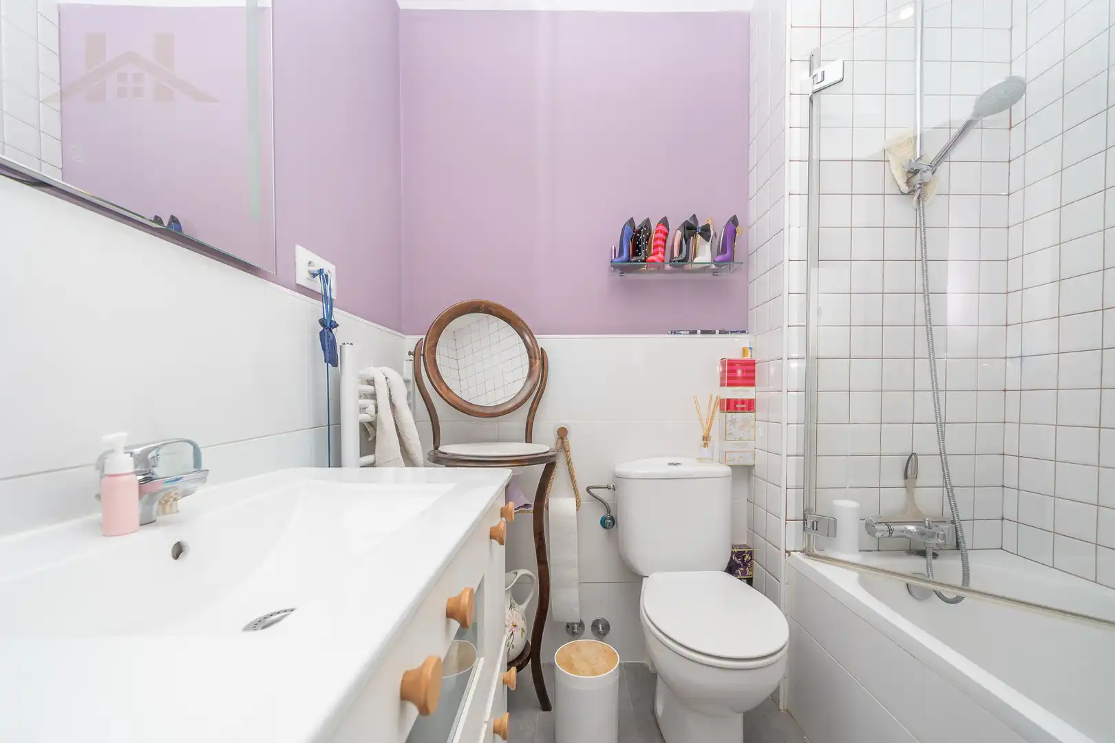 Bathroom of Flat for sale in Collado Villalba  with Air Conditioner, Heating and Terrace