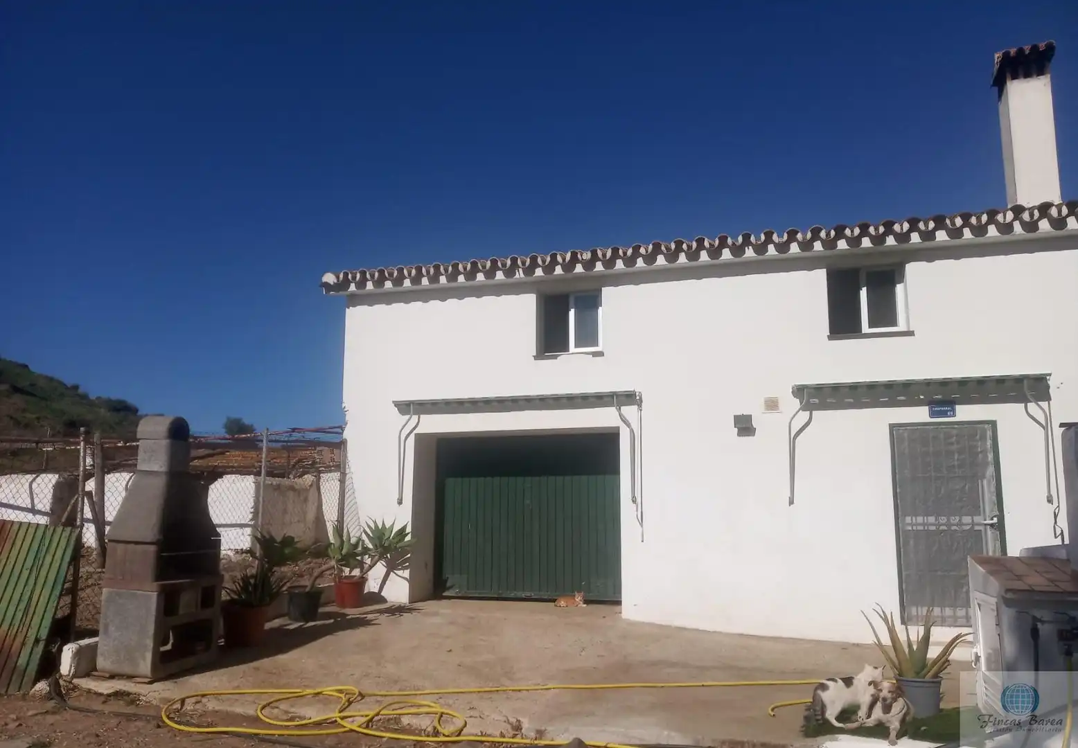 Vista exterior de Finca rústica en venda en Mijas