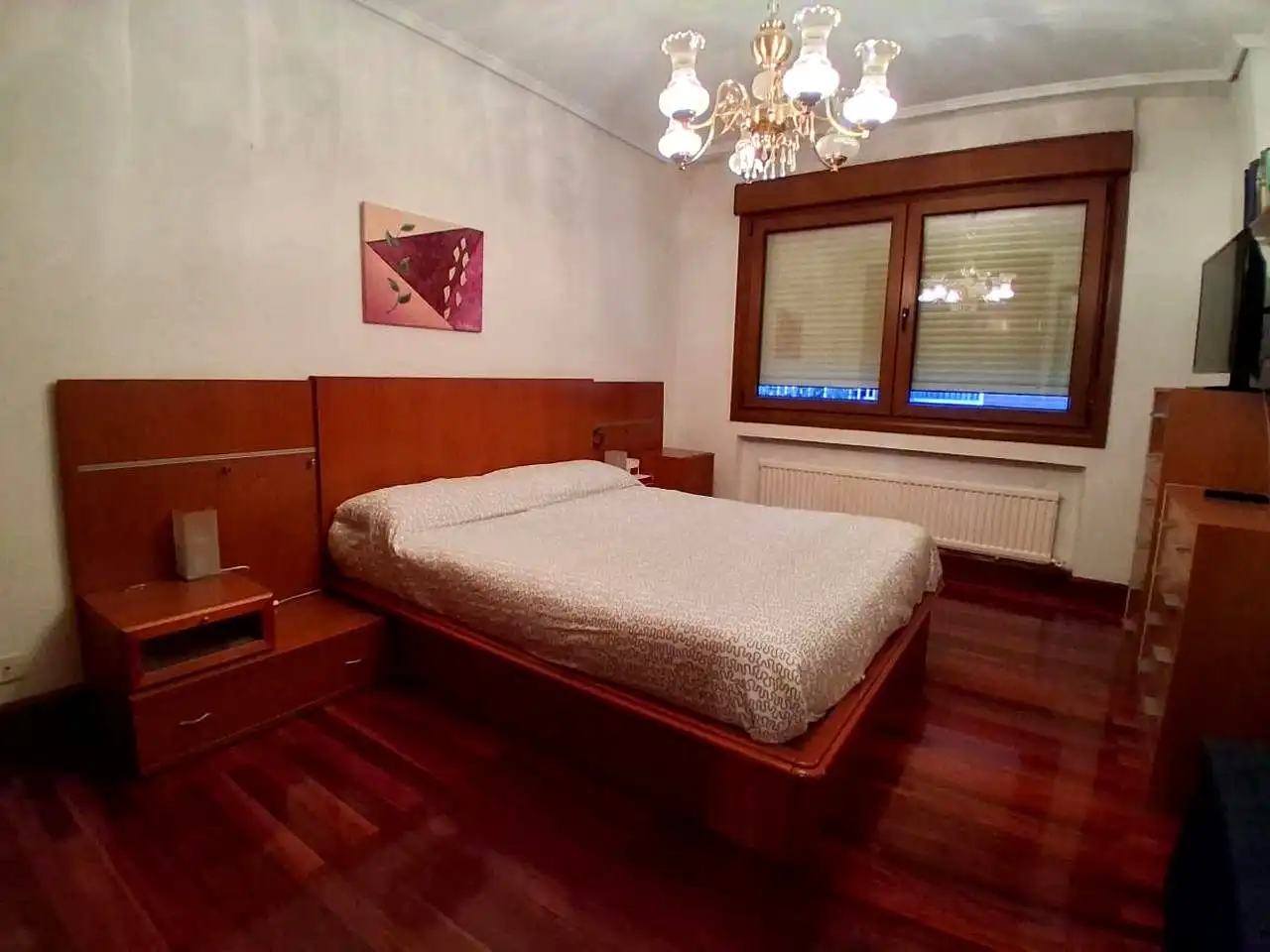 Schlafzimmer von Wohnung zum Verkauf in Barakaldo  mit Heizung, Terrasse und Möbliert
