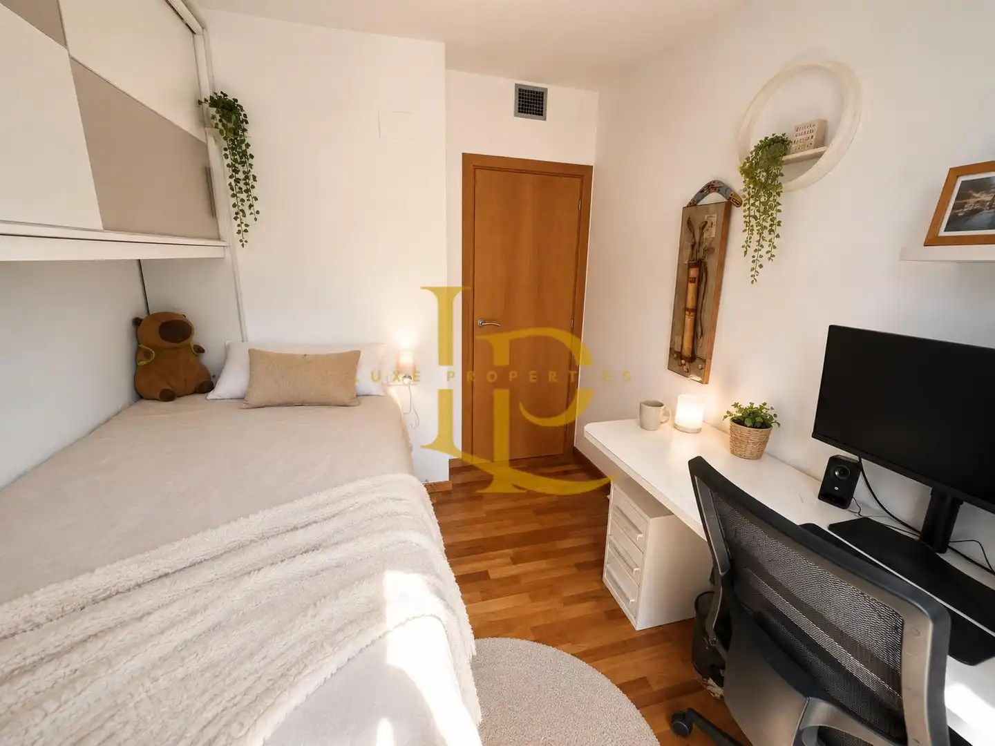 Schlafzimmer von Einfamilien-Reihenhaus zum Verkauf in Cambrils mit Klimaanlage, Heizung und Privatgarten