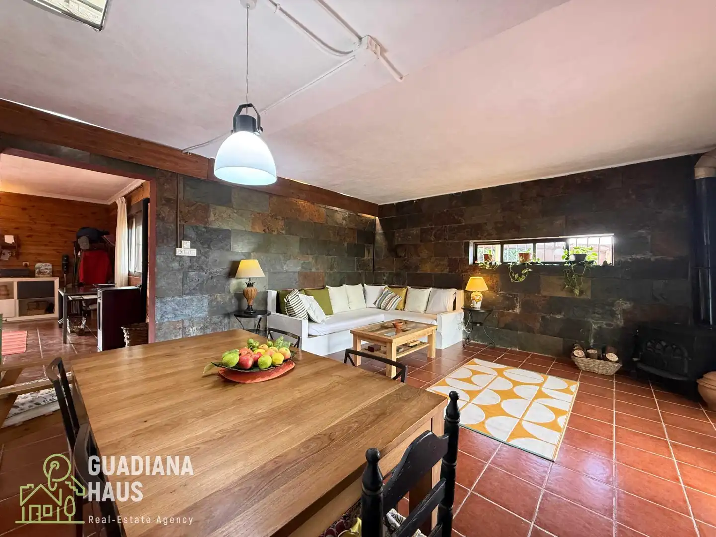Sala de estar de Finca rústica en venta en Lepe con Trastero y Piscina