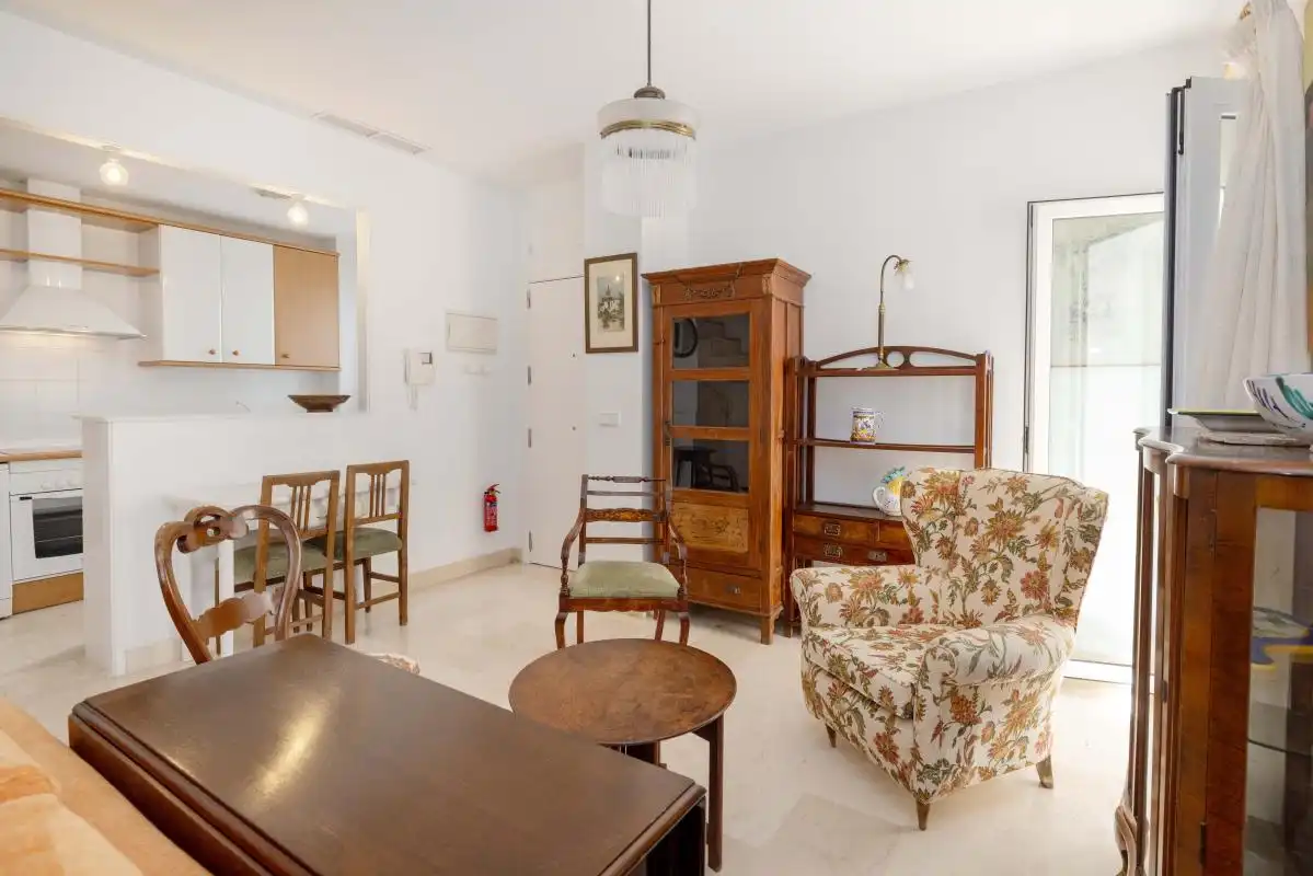 Sala de estar de Dúplex en venta en Sevilla con Calefacción, Terraza y Balcón
