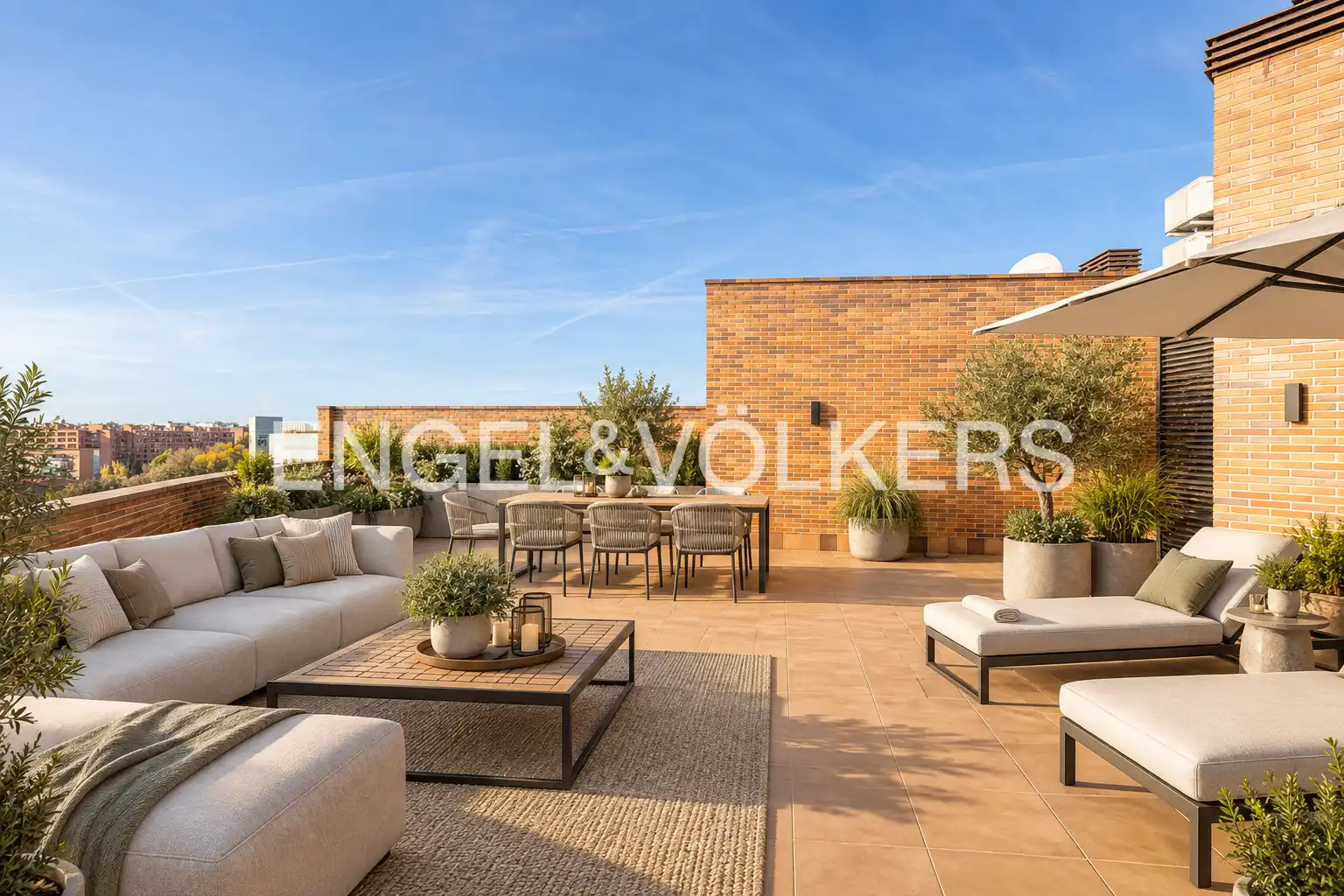 Terraza de Ático en venta en Coslada con Calefacción, Parquet y Terraza