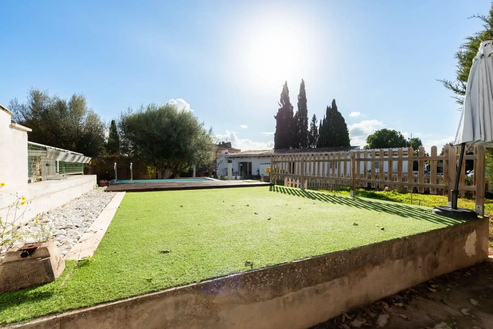Jardí de Casa o xalet en venda en  Palma de Mallorca amb Aire condicionat, Jardí privat i Parquet