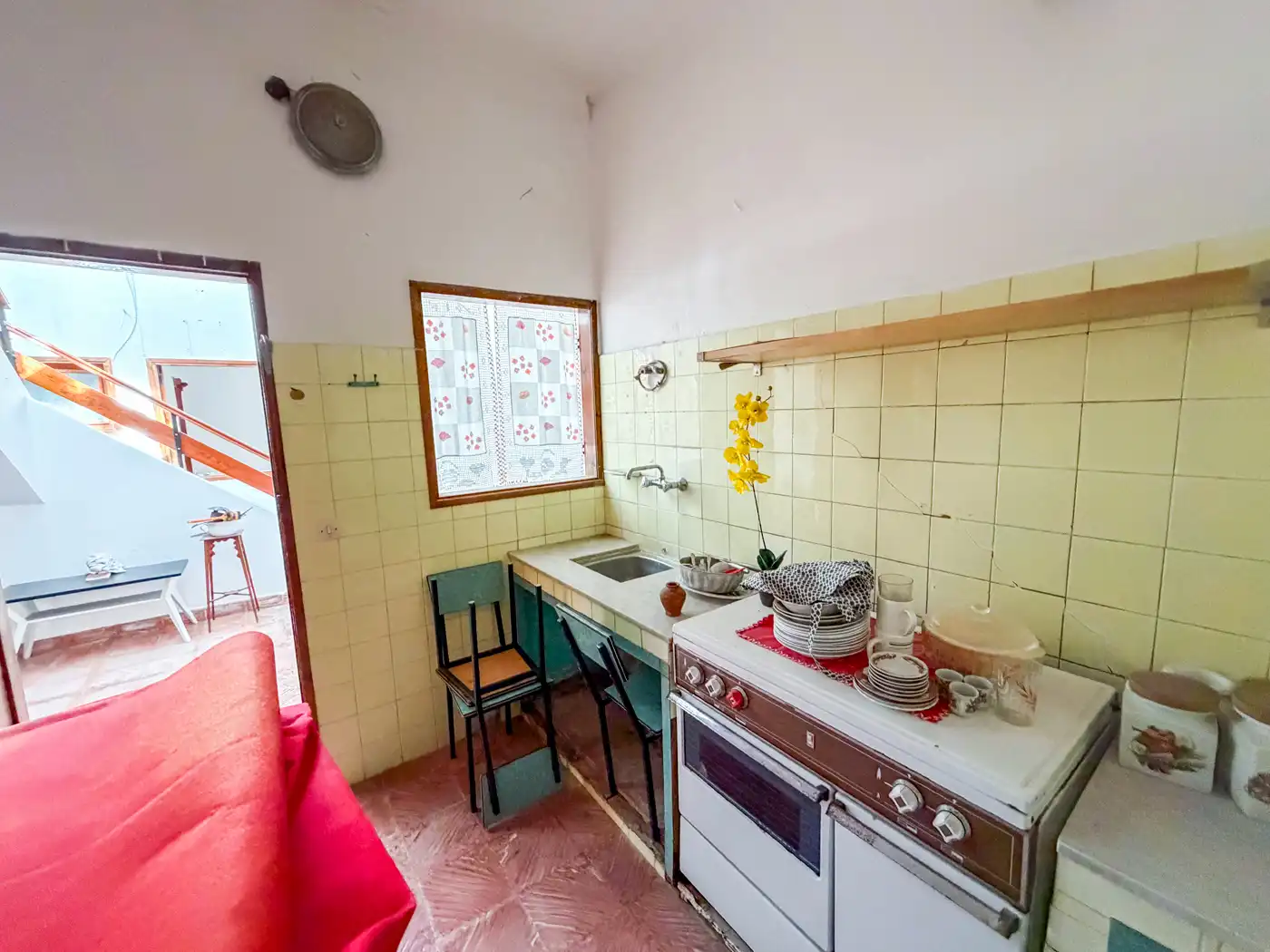 Cocina de Casa o chalet en venta en Moya (Las Palmas) con Jardín privado