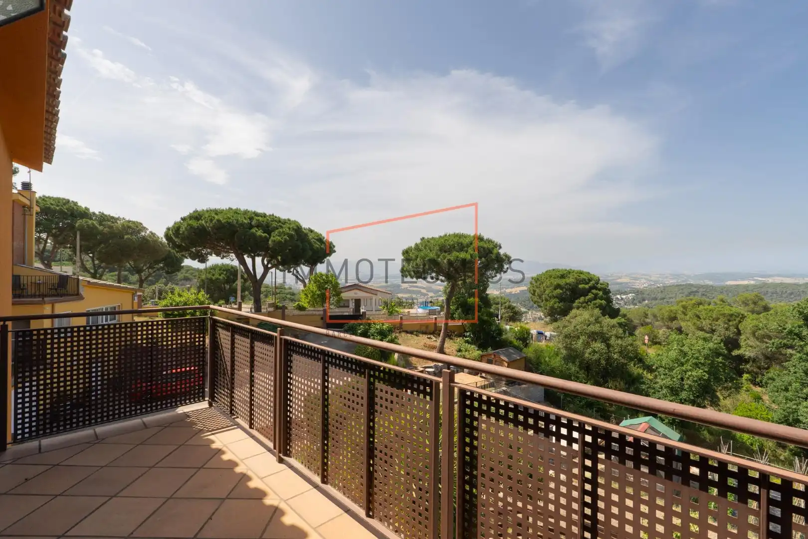 Terrassa de Casa o xalet en venda en Vilanova del Vallès amb Jardí privat, Terrassa i Piscina