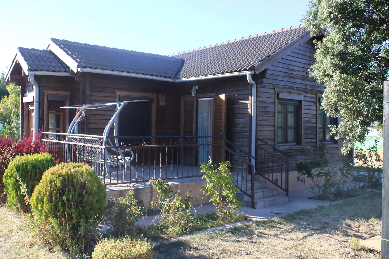 Vista exterior de Finca rústica en venta en Pitiegua con Aire acondicionado, Jardín privado y Amueblado