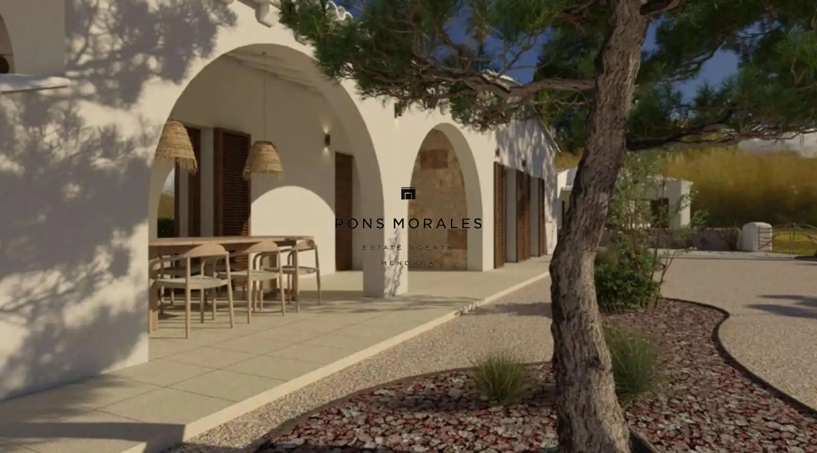 Terrace of Houses for sale in Ciutadella de Menorca  with Air Conditioner, Heating and Swimming Pool