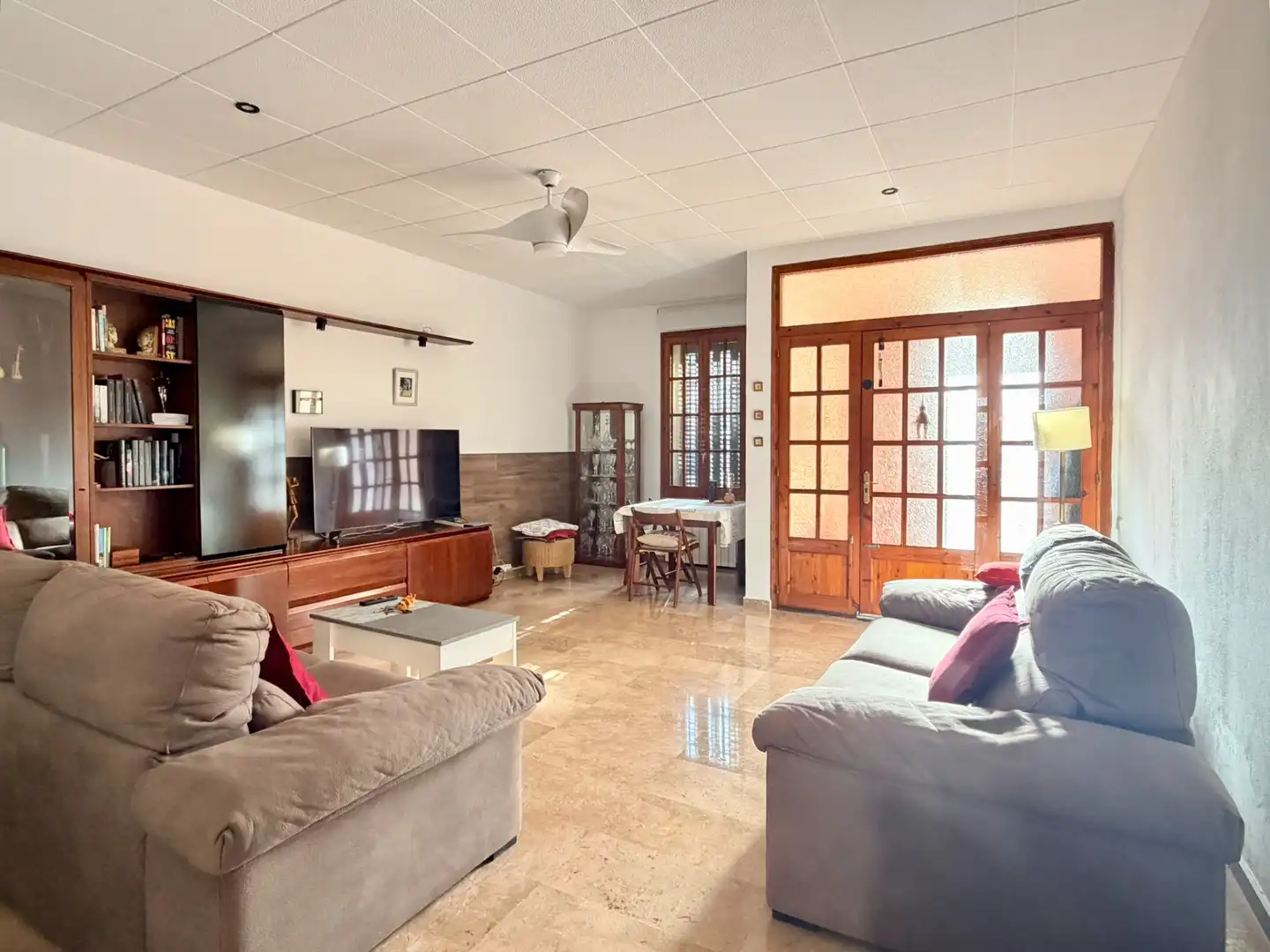 Sala de estar de Casa o chalet en venta en El Masnou con Aire acondicionado, Calefacción y Terraza