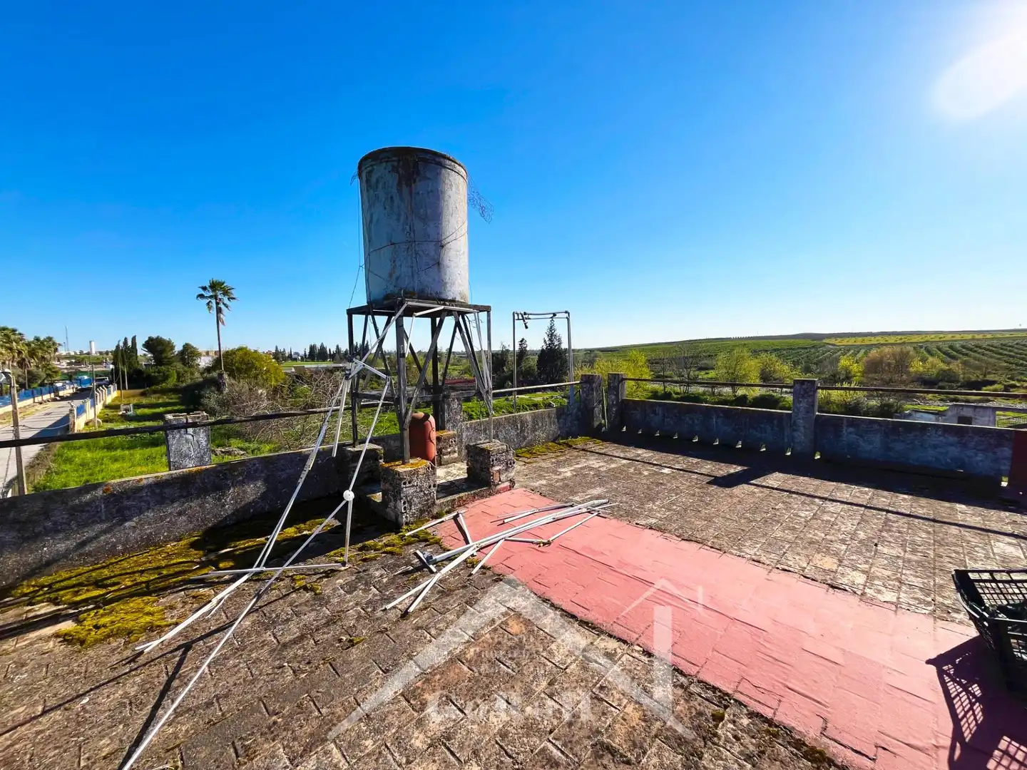 Vista exterior de Casa adosada en venta en Villaverde del Río