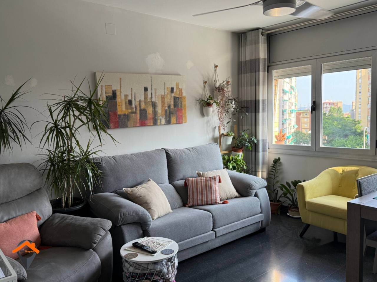Living room of Duplex for sale in Sabadell  with Heating