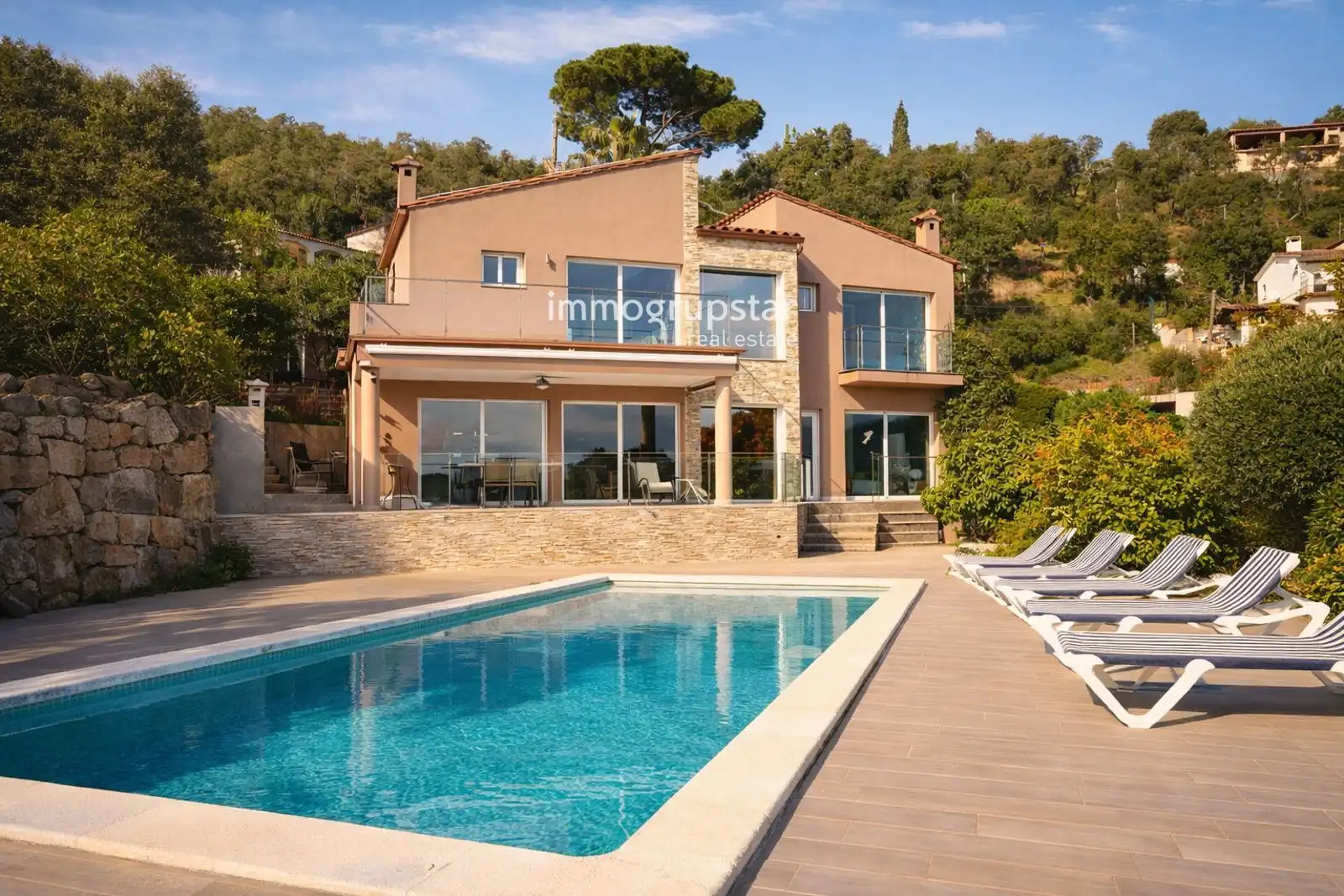 Vista exterior de Casa o chalet en venta en Calonge i Sant Antoni con Aire acondicionado, Calefacción y Terraza