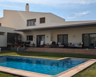 Swimming pool of House or chalet for sale in Chinchilla de Monte-Aragón  with Heating, Private garden and Parquet flooring